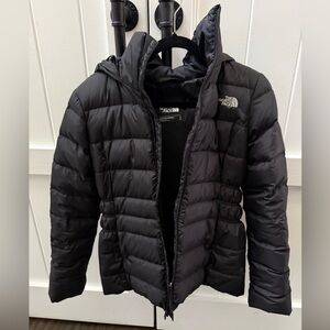 The North Face Quilted Black Jacket- Size Small
